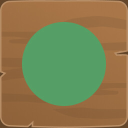 Forest green coins achievement icon for Moose Diver