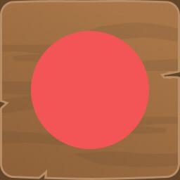 Sunset orange coins achievement icon for Moose Diver
