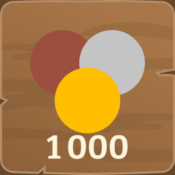 Coin collector achievement icon for Moose Diver
