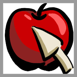 Icon for You clicked on apple 69 times.