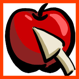 Icon for You clicked on apple 10k times.