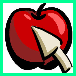 Icon for You clicked on apple 500 times. 