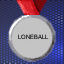 Loneball Silver Medal (Singles)