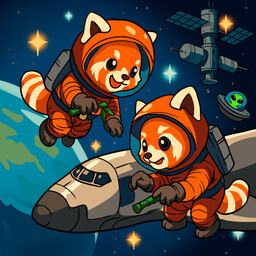Icon for Panda Space Force Recruit