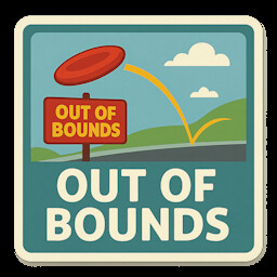 Icon for  Out of bounds