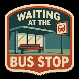 Icon for Waiting at the bus stop