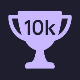 Ten-Thousand Titan achievement icon for Relax Scramble: Endless Word Puzzle