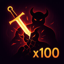 Darkness Destroyer achievement icon for The Chronicles of Lancelot COMBO