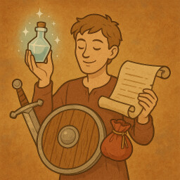 Master of using items achievement icon for The Chronicles of Lancelot COMBO