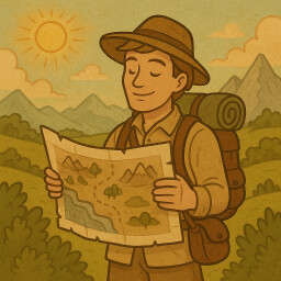 The Explorer achievement icon for The Chronicles of Lancelot COMBO