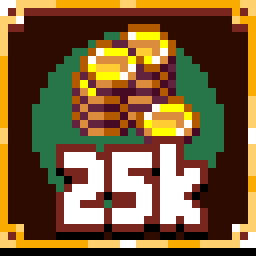 Icon for 25,000 Gold