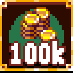 Icon for 100,000 Gold