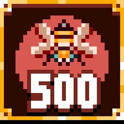 Kill 500 Bees achievement icon for Death by Scrolling