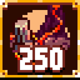 Lava achievement icon for Death by Scrolling