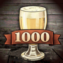 1000 saison bottles achievement icon for Beer Manufacture Simulator