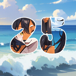 Icon for 25 level completed