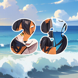 Icon for 23 level completed