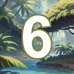 Icon for 6 level completed