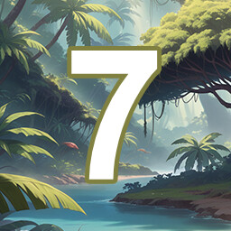 Icon for 7 level completed