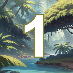 Icon for 1 level completed