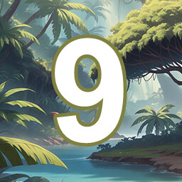 Icon for 9 level completed