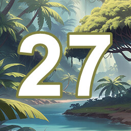 Icon for 27 level completed