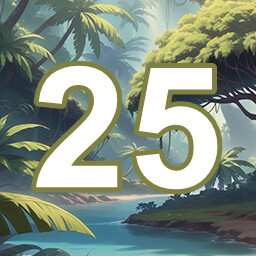 Icon for 25 level completed