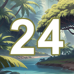 Icon for 24 level completed