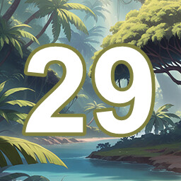 Icon for 29 level completed