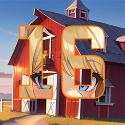 Icon for 16 level completed