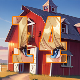 Icon for 14 level completed