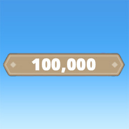 100,000 Points achievement icon for Isekai Big Dick