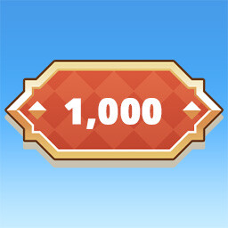 1,000 Mult achievement icon for Isekai Big Dick
