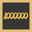 One-million-dollar account holder achievement icon for The Next Journey Of Life