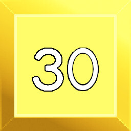 Complete 30 levels achievement icon for Sujefa
