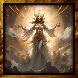 Selene, Empress of Radiance achievement icon for Infinite Cards