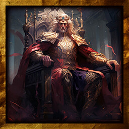King Thandor, the Resolute achievement icon for Infinite Cards