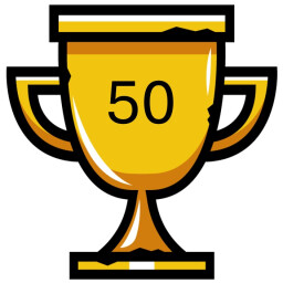 Level 50 achievement icon for Lunera