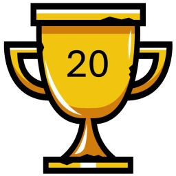 Level 20 achievement icon for Lunera