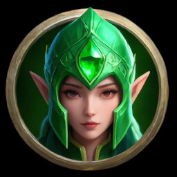 Green Equipment achievement icon for Elemental Magic Wars
