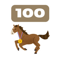 Icon for Wild Horse 100 points