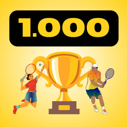 Icon for Tennis 1.000 points