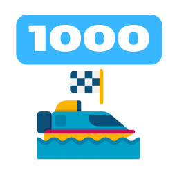 Icon for Boat Racing 1000 points