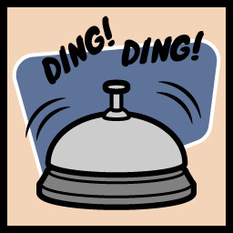 Ding Ding achievement icon for Doomsday Diner