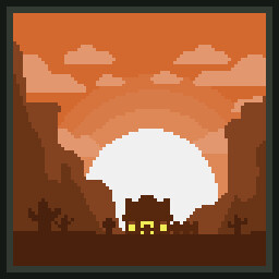 Wild West achievement icon for Desktown