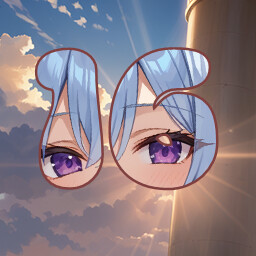 Icon for 16 level completed