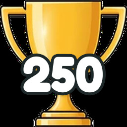 250 Total level