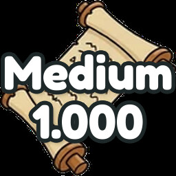 1.000 Medium Contracts