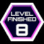 Icon for Level 8 Finished
