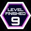 Icon for Level 9 Finished